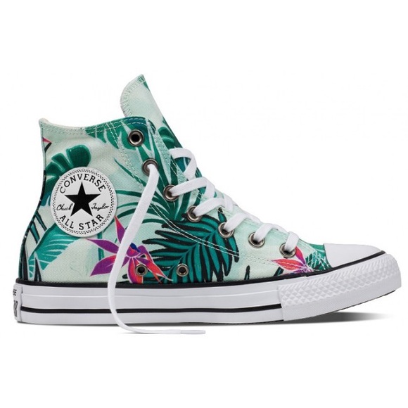 floral converse high tops